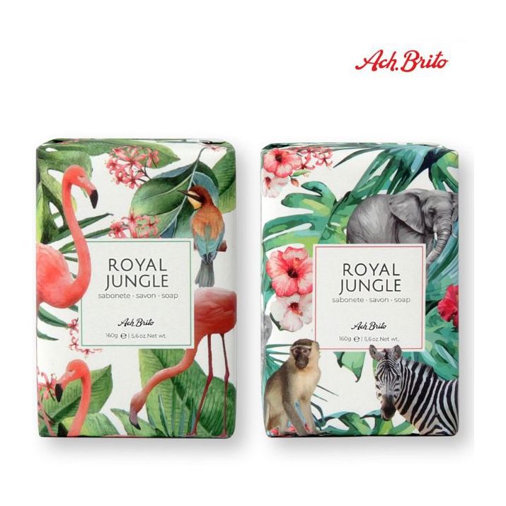 royal jungle. zeep verrijkt met groene klei