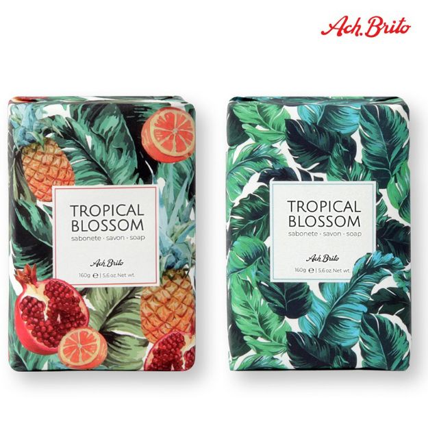 tropical blossom. zepen verrijkt met olijfolie