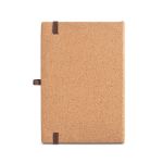 a5 notitieblok met harde kaft in bamboe en kurk