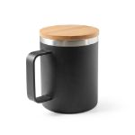 lauda. mok in 90% gerecycled rvs met bamboe deksel