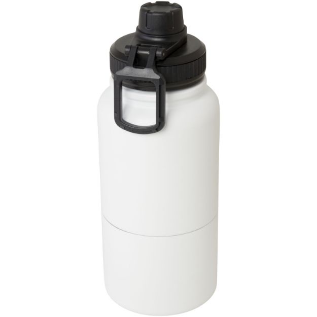 dupeca 840 ml thermosfles van recycled rvs
