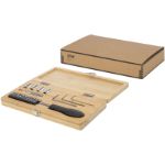 rivet 19-delige gereedschapsset van bamboe