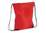 rugzak met koord 210t r-pet - rood