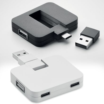 4-poorts usb-hub