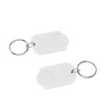 winkelwagenmuntje 1€ in houder aracno