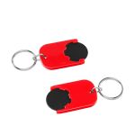 winkelwagenmuntje 1€ in houder aracno