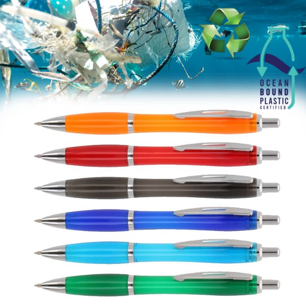 balpen hawai ocean bound plastic blauwschrijvend