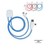 xoopar ice c grs lightning-kabel - grijs