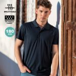 polo 100% polyester 180 gr/m2, ademend