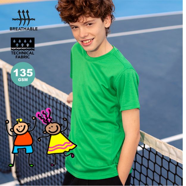 kinder t-shirt 100% polyester