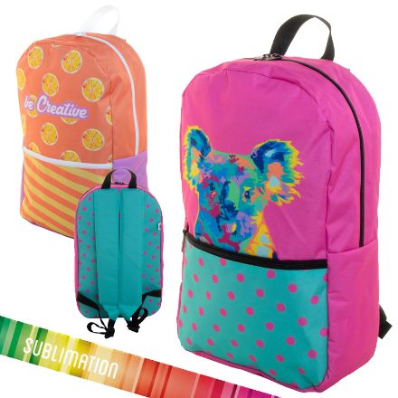 custom made rugzak rpet subobag back