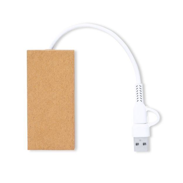 usb hub hasgar recycled karton