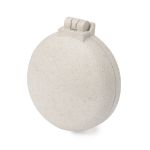 haarborstel met spiegel tarwestro flege opvouwbaar