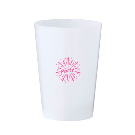 beker meerkleurige led lichtjes armos 340 ml