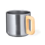 mok recycled rvs en hout garfun 400 ml