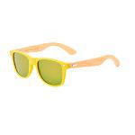 zonnebril met spiegeleffect ferguson uv400 - geel