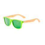 zonnebril met spiegeleffect ferguson uv400 - licht groen