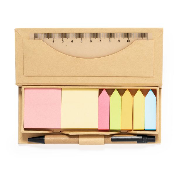 kantoorset van gerecycleerd karton alisio