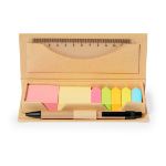 kantoorset van gerecycleerd karton alisio