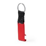 sleutelhanger houder recycled aluminium fique