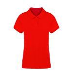 dames kleuren polo shirt katoen 220 gr koupa s-xxl