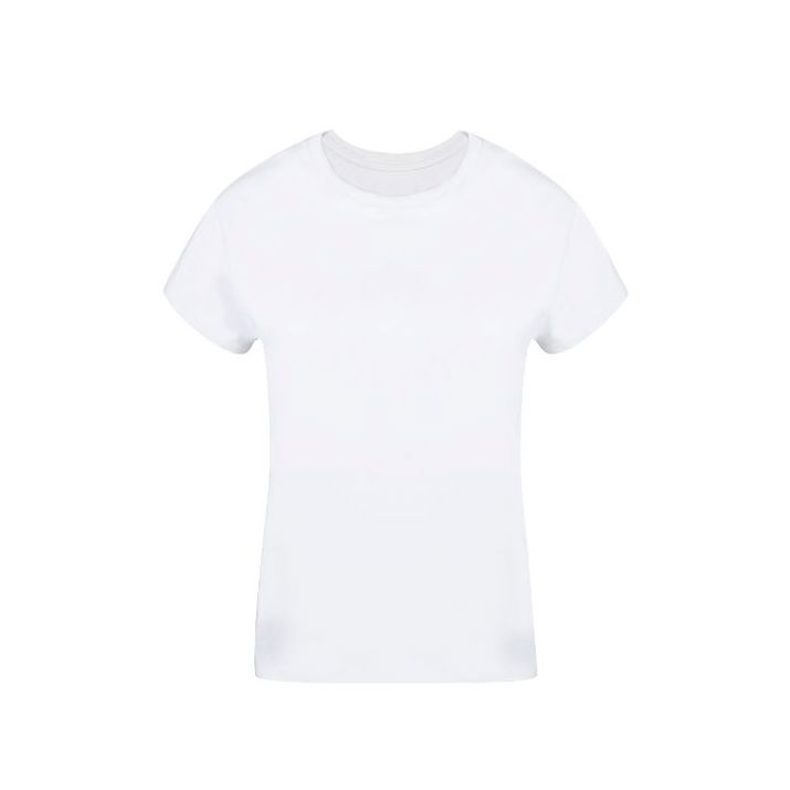 wit dames t-shirt katoen 160 gr seiyo s-xxl