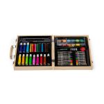 kleurpotloden etui lanzini 66 stuks - 