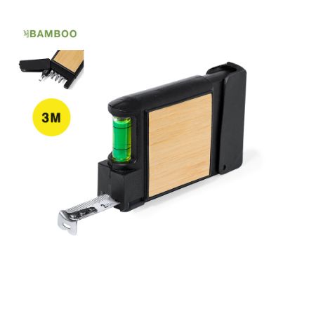 multitool meetlint bamboe eliza 3 meter 7 functies