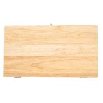 houten messenset en roestvrij staal bergin