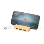 usb hub bamboe cirzo