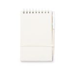 notitieboek van recyclede melkverpakkingen heiwor