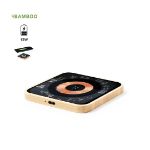 draadloze oplader bamboe gaussian 15w