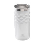 geometric recycled staal thermosbeker 280 ml