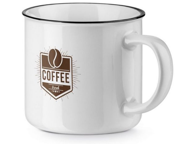 vernon witte keramische mok 360 ml