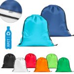 rpet opvouwbare drawstring rugtas pemba