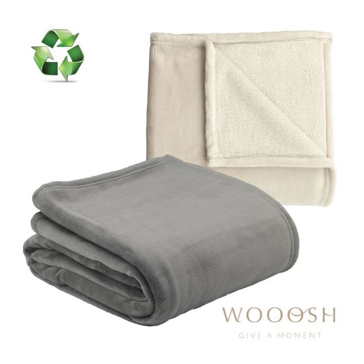 wooosh melrose grs recycled polyester deken