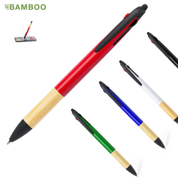 stylus pen 3 kleuren milok