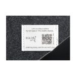 recycled vilt en appel leder laptoptas 14 inch