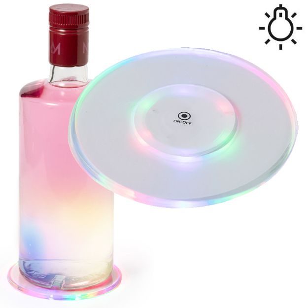 lichtgevende onderzetter vitaly meerkleurige led's