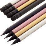 potlood neplum met zwarte gum, hb kwaliteit