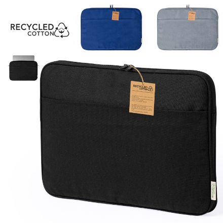 laptoptasje recycled katoen albarn