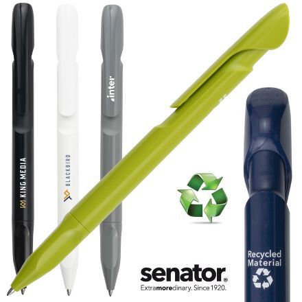senator evoxx recycled pen blauwschrijvend