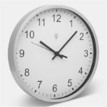 analoge radio-controlled wandklok uranus