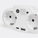 usb-adapterstekker voeding met nachtlampje endless