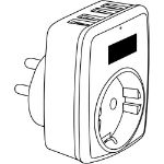 usb-adapterstekker voeding endless power pro