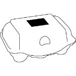 stoepkrijtset funny eggs