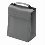 kodiak koeltas met klittebandsluiting - zilver