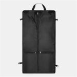 600d polyester kledinghoes met metalen haak.