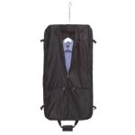 600d polyester kledinghoes met metalen haak.