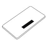 metalen doos met 12 zilverkleurige kleurpotloden